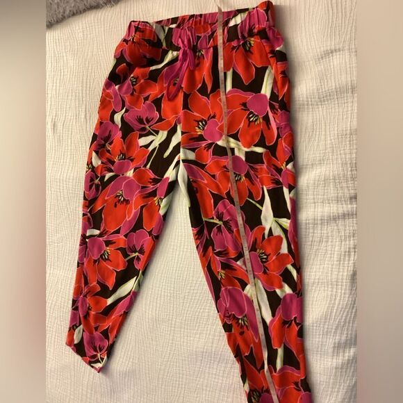 Kate Spade Sz 6 floral pants - Picture 5 of 10